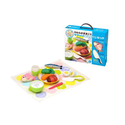 Set đồ chơi đồ ăn hương vị biển cả 13 món Safe & Soft Toyroyal