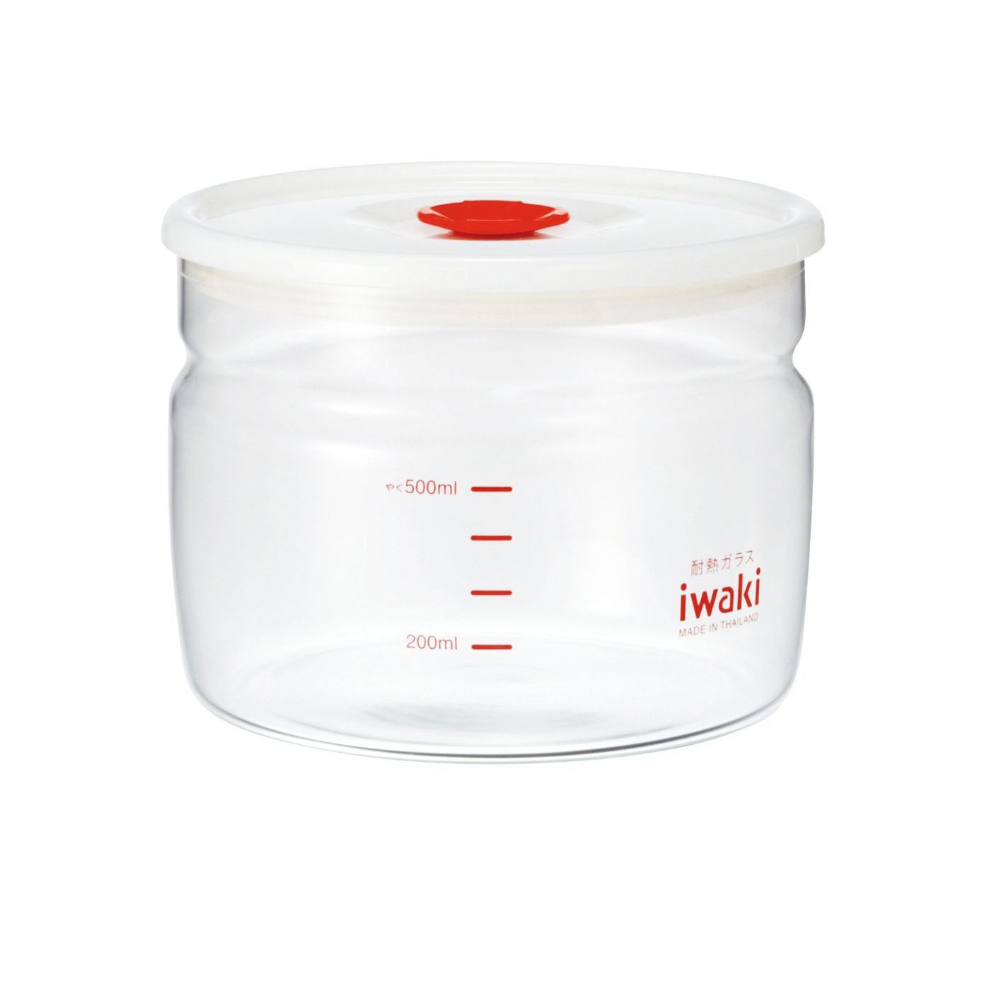 Hộp thủy tinh tròn Iwaki 550ml