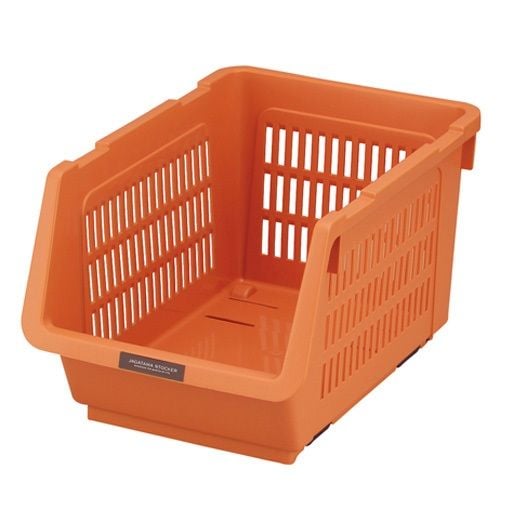 GIÁ ĐỰNG HOA QUẢ, ĐỒ KHÔ DẠNG LƯỚI MÀU CAM GDJ-034