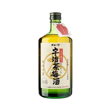 Rượu Choya Uji Green Tea Umeshu 720ml