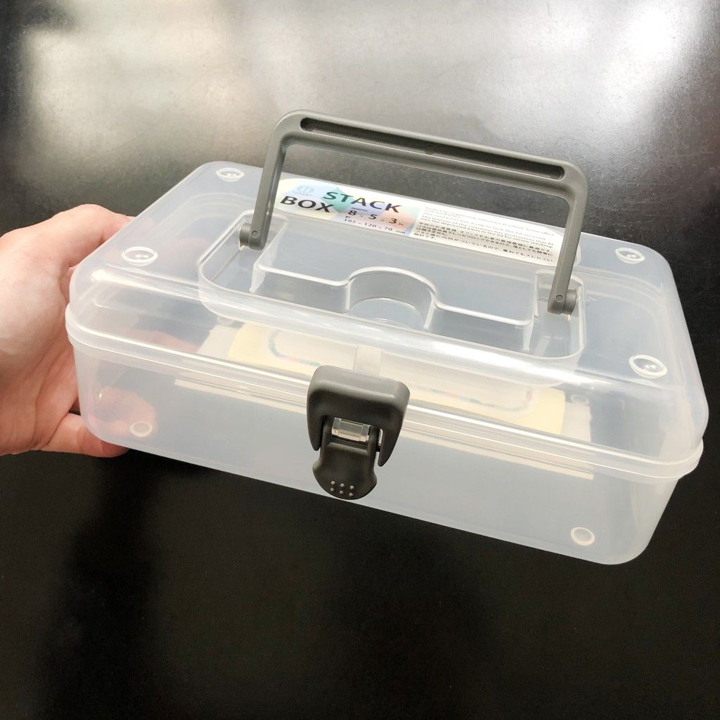 HỘP ĐỰNG THUỐC VÀ DỤNG CỤ Y TẾ CỠ NHỎ (NHỰA TRONG)