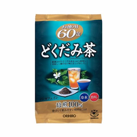 Trà diếp cá Orihiro không caffeine 180g 3gx60gói