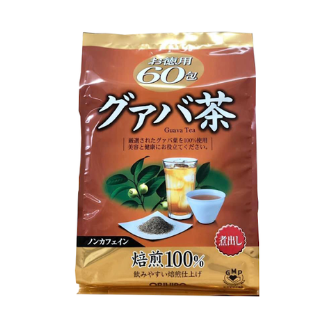 Trà lá ổi Orihiro không caffeine 120g 2g x 60 gói