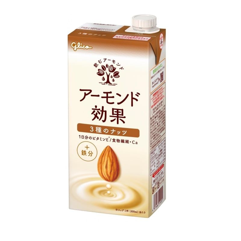 SỮA UỐNG HẠNH NHÂN GLICO 3 LOẠI HẠT 1000ML