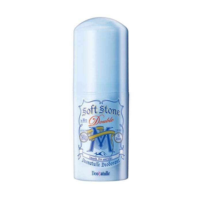 Lăn khử mùi đá khoáng Soft Stone dành cho nam màu xanh dương 20g