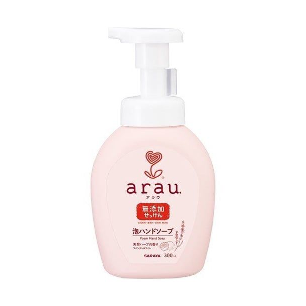 Nước rửa tay tạo bọt Arau dạng bình 300ml