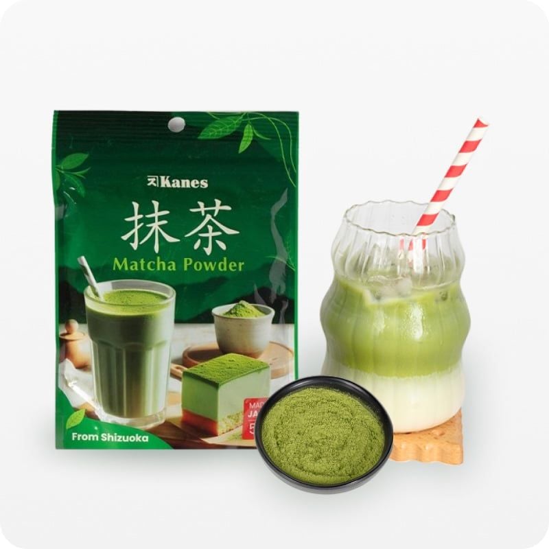 BỘT TRÀ XANH MATCHA PREMIUM KANES 50G