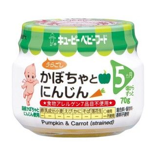 Cháo Kewpie đậu xanh và rau củ nghiền 70g 5M
