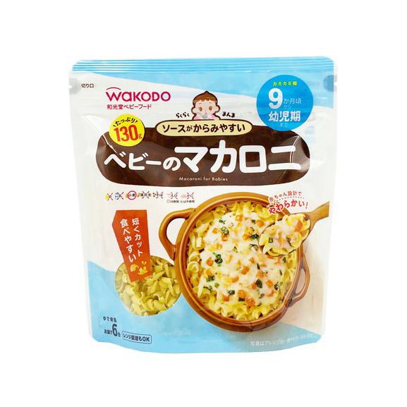 Nui Macaroni Wakodo tách muối 9M+ 130g