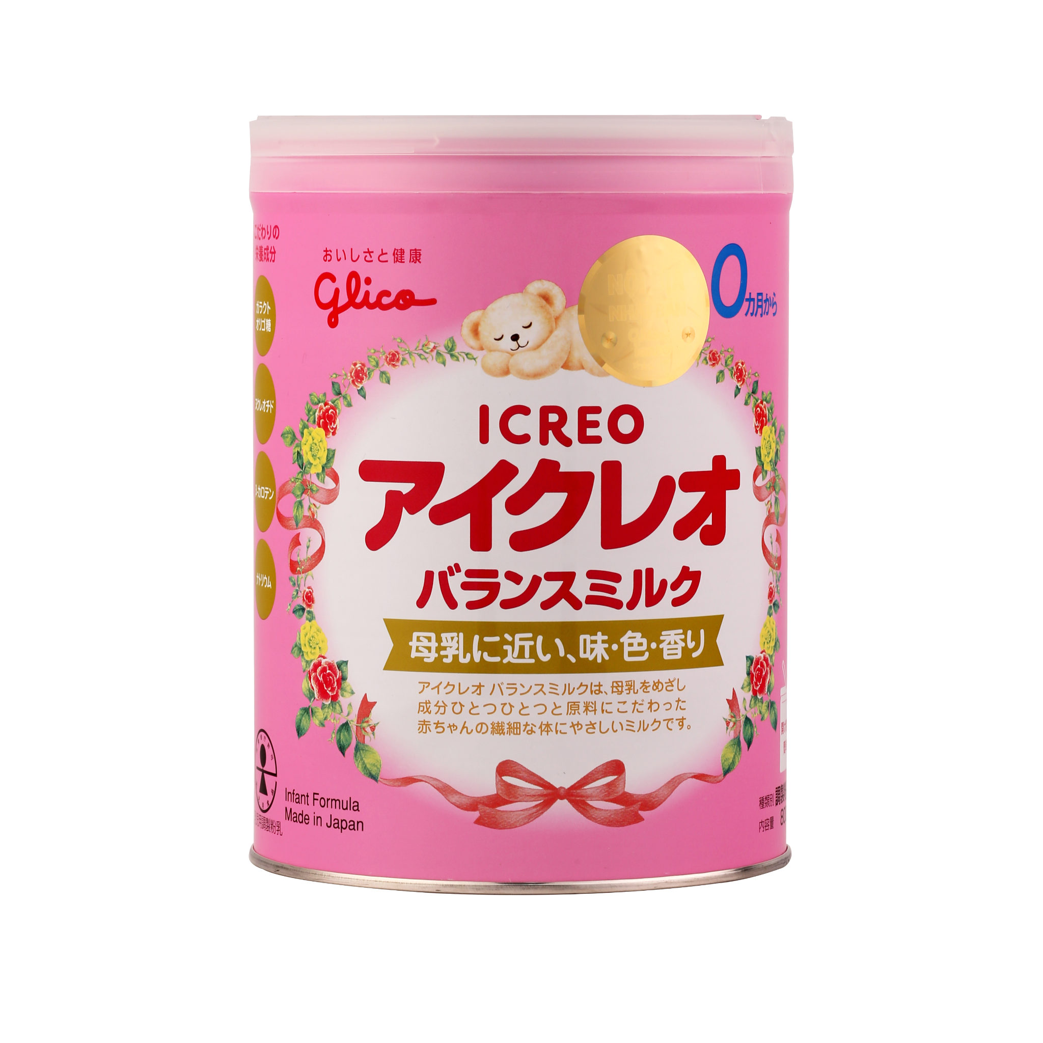 SPDD công thức Glico Icreo Balance Milk số 0 hộp 800g