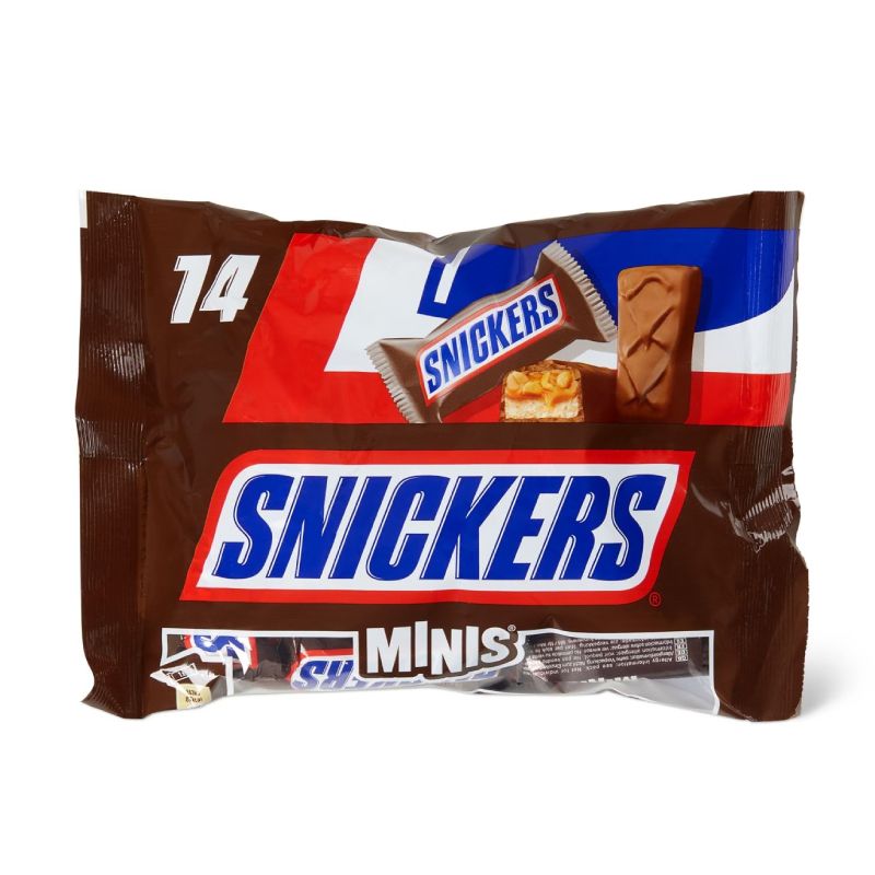 KẸO SÔ CÔ LA CÓ NHÂN SNICKERS MINIS 275G