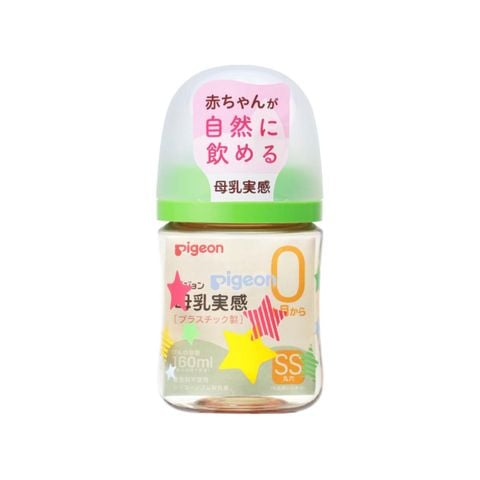 Bình sữa Pigeon PPSU Plus WN3 phiên bản Nhật 160 ml, Ngôi sao