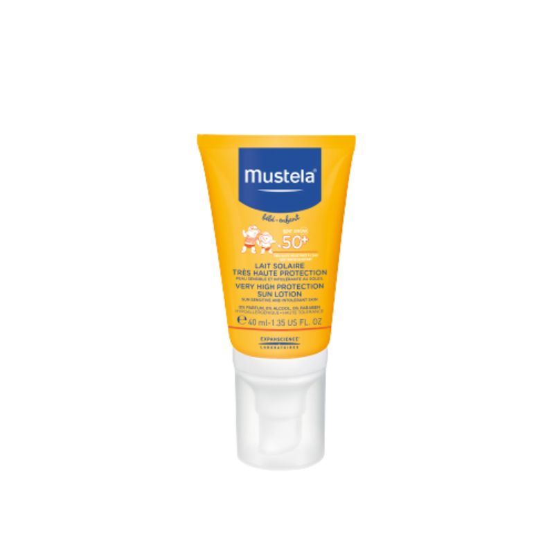 KEM CHỐNG NẮNG MUSTELA VERY HIGH PROTECTION SUN LOTION SPF 50+ 40ML