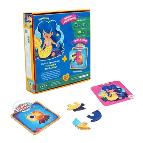Bộ lắp ghép treo tường PlayShifu - Nàng tiên cá và cá vàng nhỏ