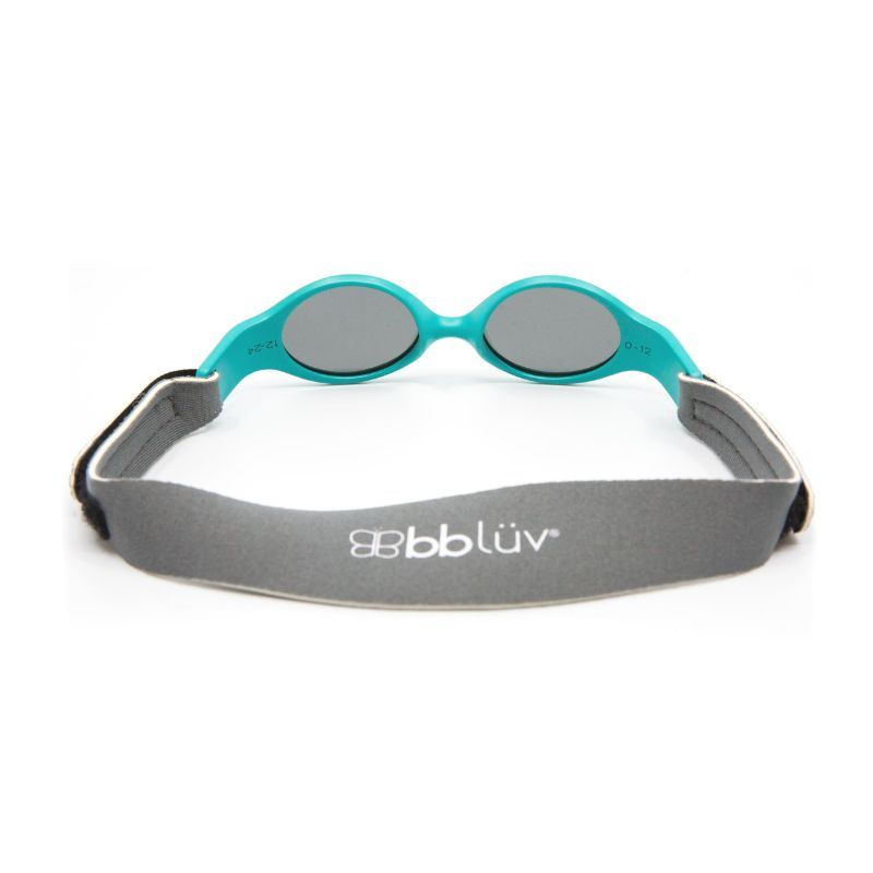 Kính râm chống tia UV cho bé Bblüv Sölar màu xanh mini 0-24m