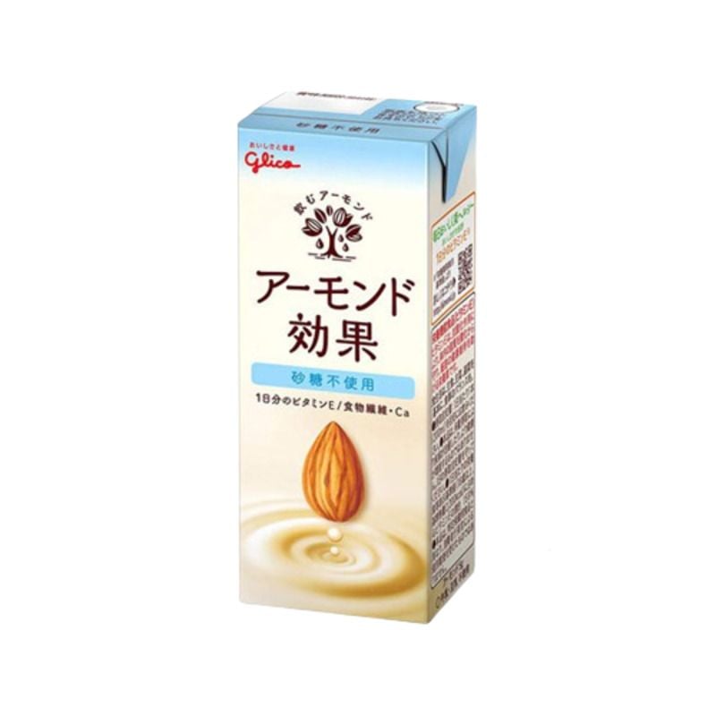 Sữa hạnh nhân không đường Glico 200ml