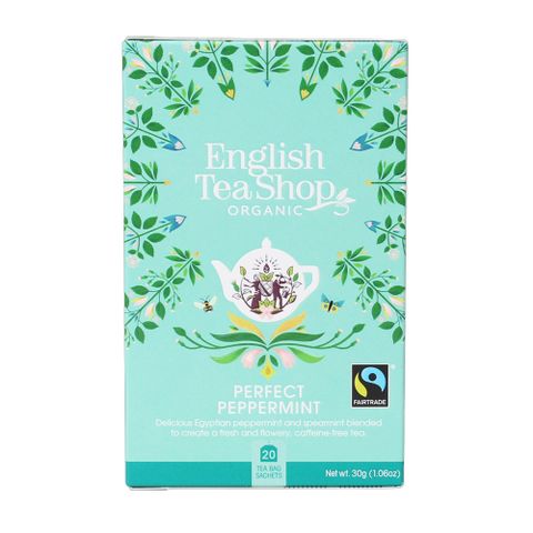 Trà Organic Perfect Peppermint hiệu English Tea Shop loại 20 gói