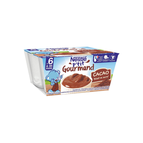 Váng Sữa P'tit Gourmand vị Cacao 4 hộp