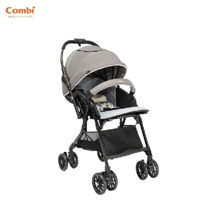 Xe đẩy Combi HANDY 4cas compact màu ghi