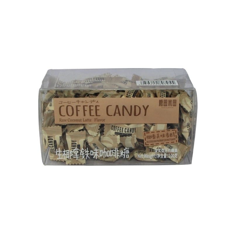 Kẹo cà phê dừa Tommy & Tim 100g