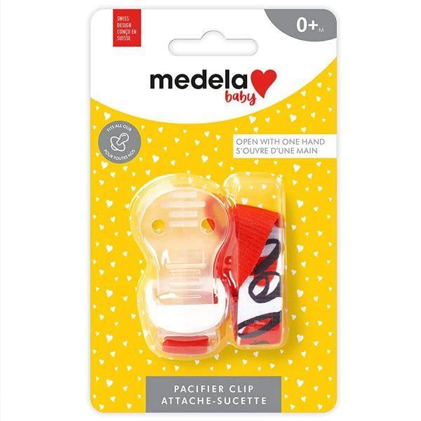DÂY KẸP GIỮ NÚM TI NGẬM MEDELA BẰNG NHỰA