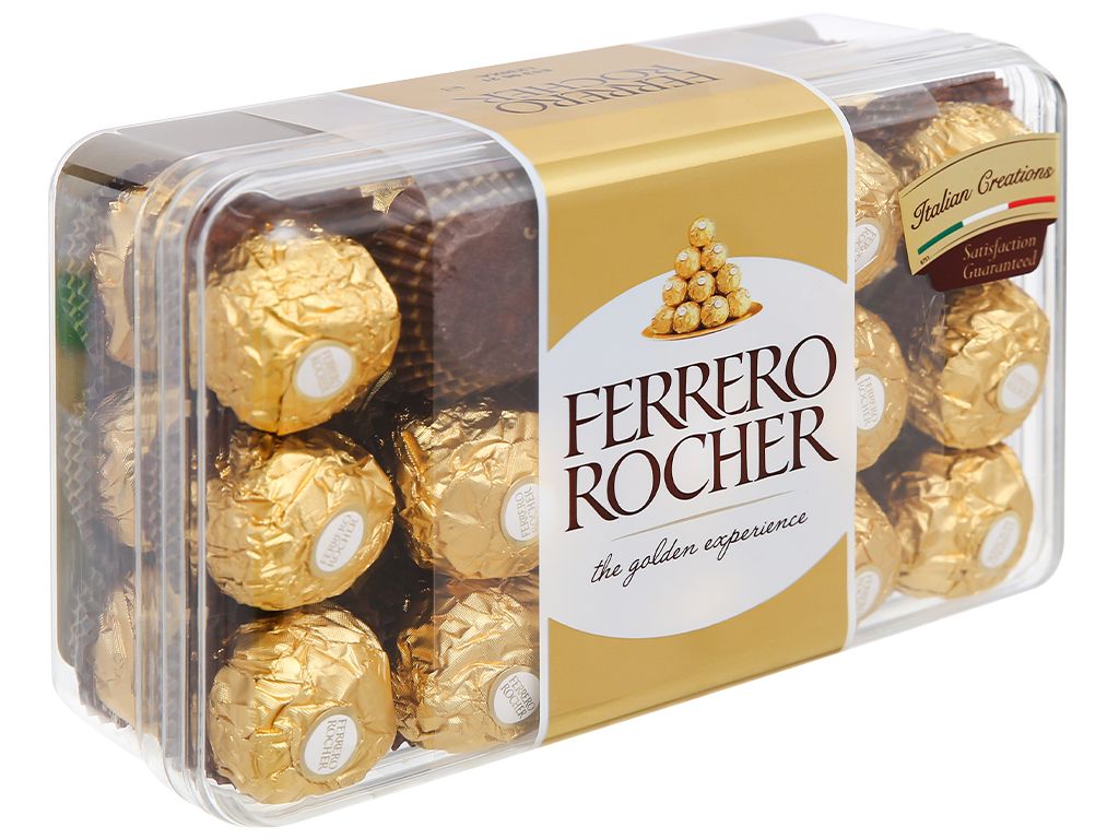 Kẹo Socola có nhân Ferrero Rocher 30 viên 375g