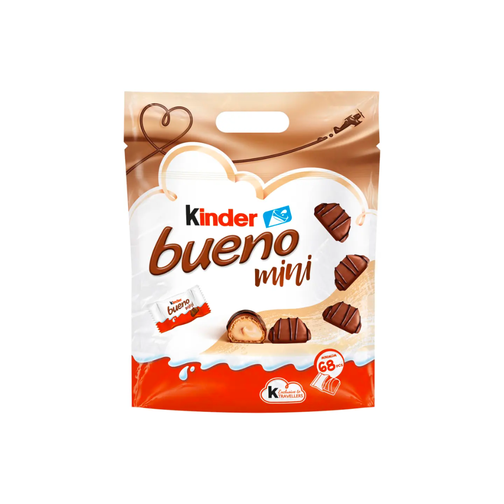 KẸO SOCOLA KINDER BUENO MINI MILK & HAZELNUT 400G