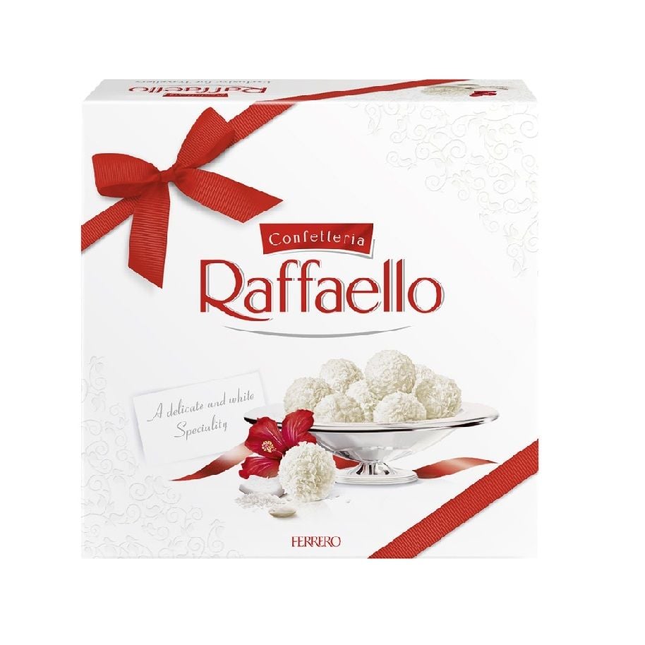 Kẹo Socola dừa Ferrero Raffaello hộp vuông 240g