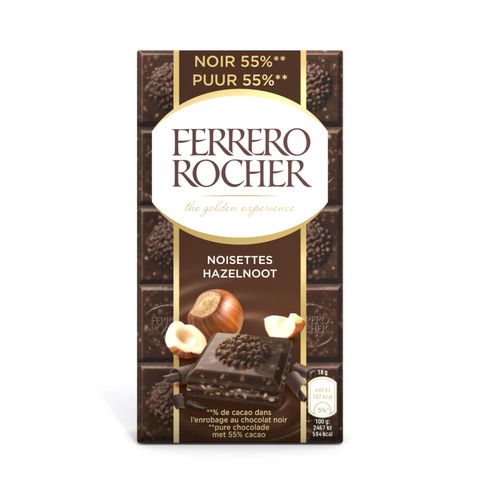 Socola đen hạt phỉ Ferrero Raffaello dạng thanh 90g
