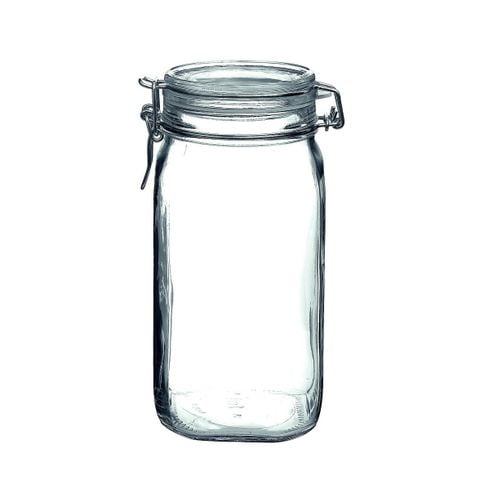 Hũ thủy tinh nắp cài kín hơi Fido Jar Bormioli Rocco 1500 ml