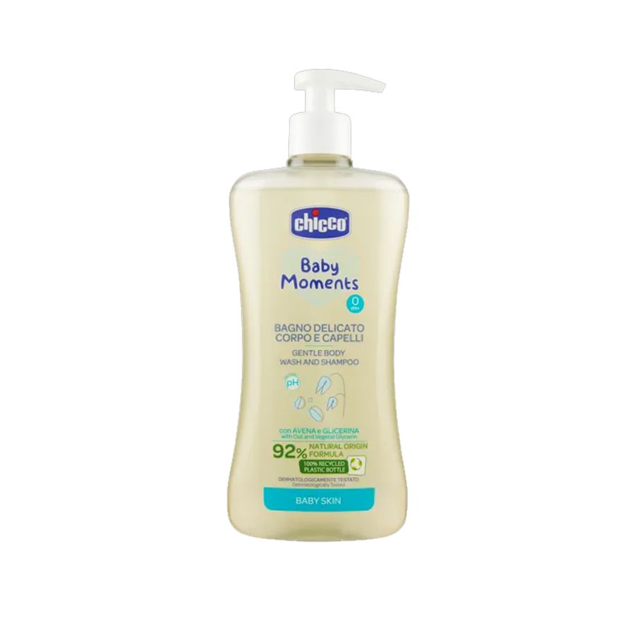 Sữa tắm gội Chicco chiết xuất yến mạch 500ml