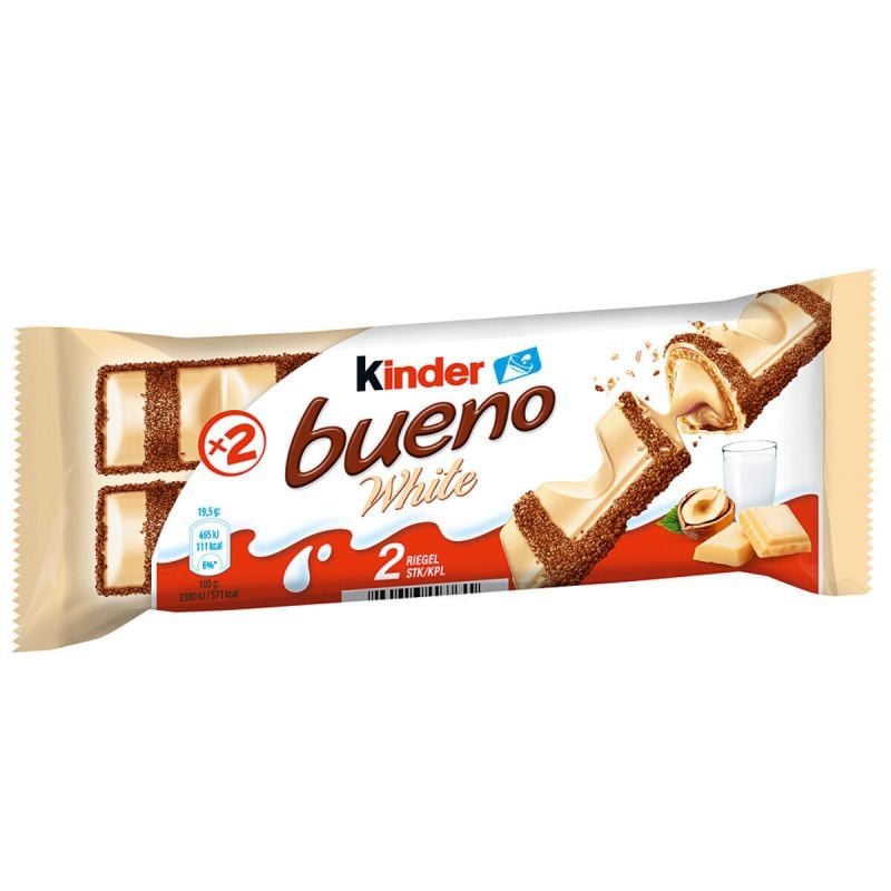 Socola Ferrero Kinder Bueno White T2 39g (30)