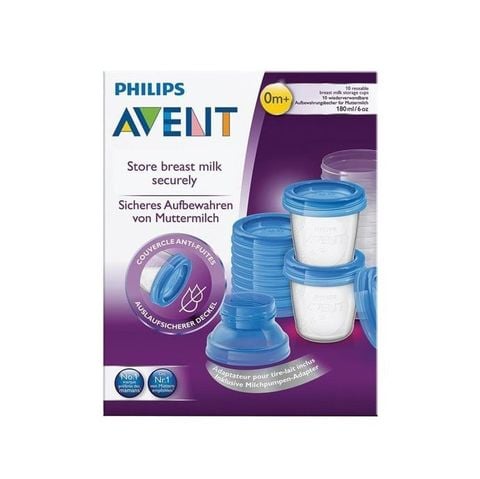 Cốc trữ sữa Avent 180ml