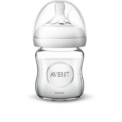 Bình sữa thủy tinh Avent mô phỏng tự nhiên 120ml - SCY930.01