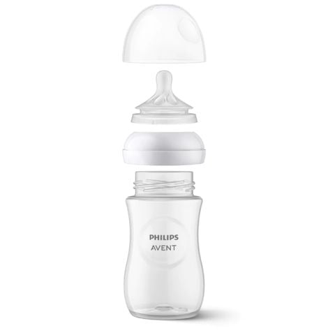 Bộ 2 bình sữa mô phỏng Avent SCY903.02 260ml