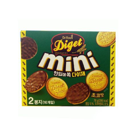 Bánh Diget chocolate mini 78G