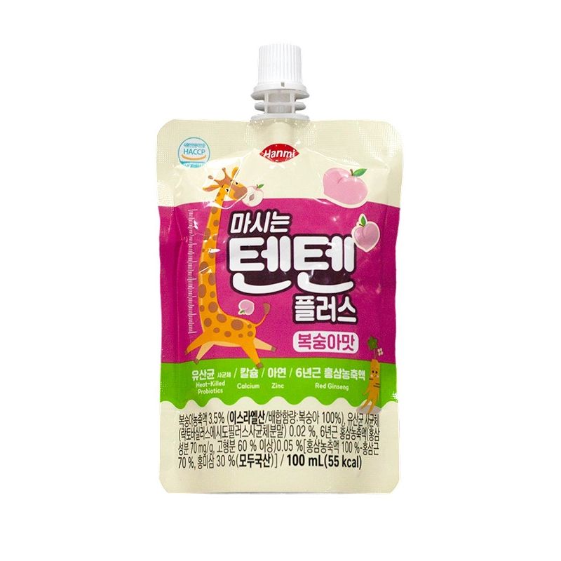 Nước hồng sâm Hanmi vị đào 100ml