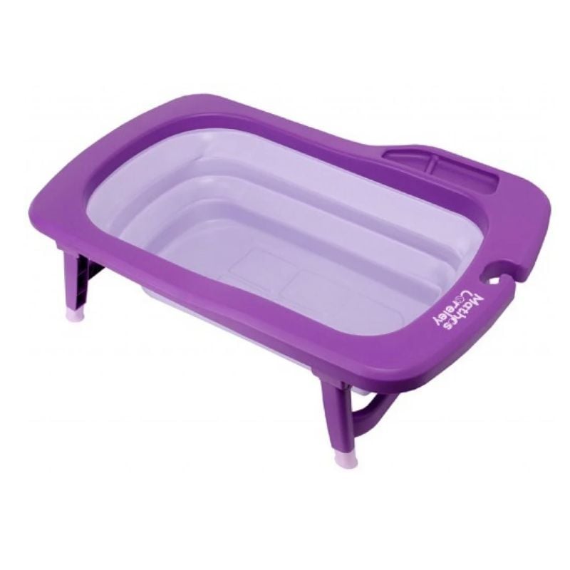 CHẬU TẮM GẤP GỌN MATHOS MÀU TÍM