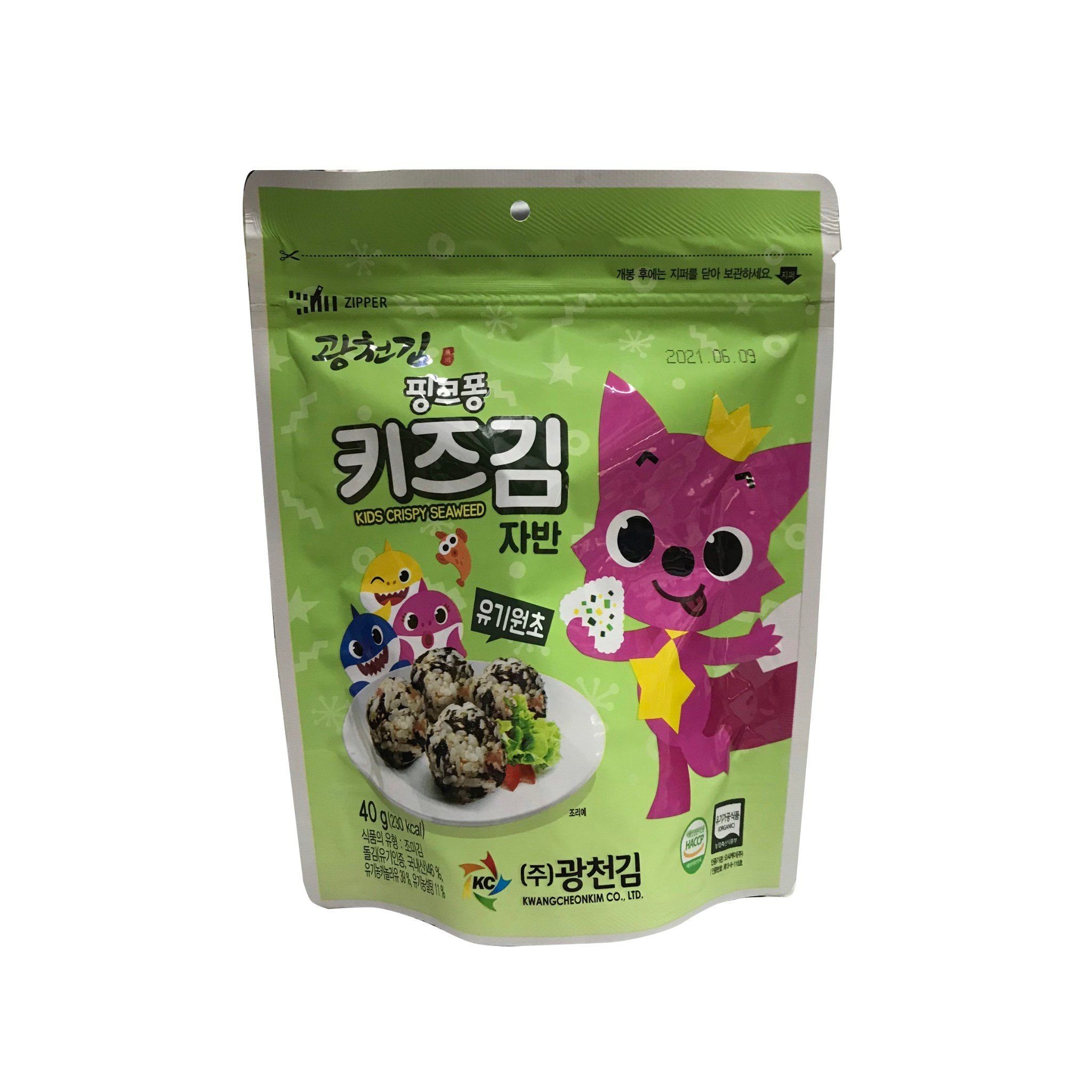 Rong biển vụn Organic Pink Fong ăn liền