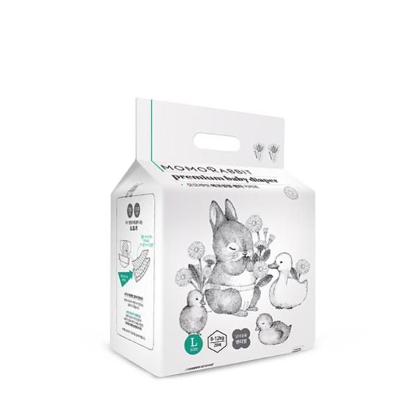 BỈM QUẦN MOMO RABBIT BABY PANTY DIAPERS SIZE L