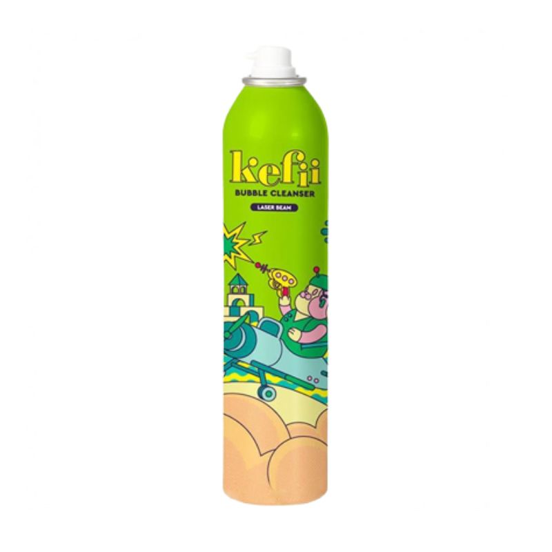 Sữa tắm tạo bọt toàn thân Kefii tia xịt hương táo xanh 300ml (DATE 07/2025)