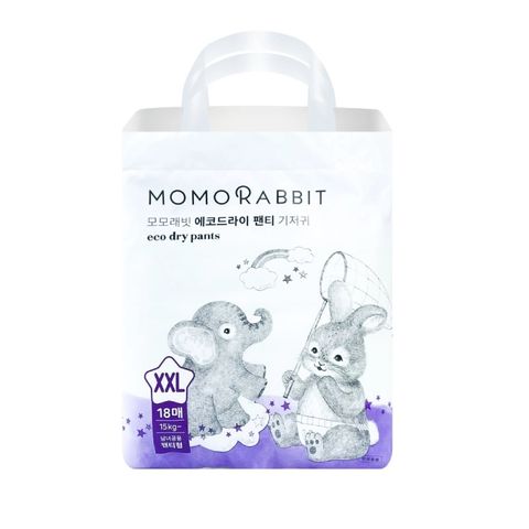 Bỉm quần ban đêm Momo Rabbit Baby Panty Diapers size XXL18