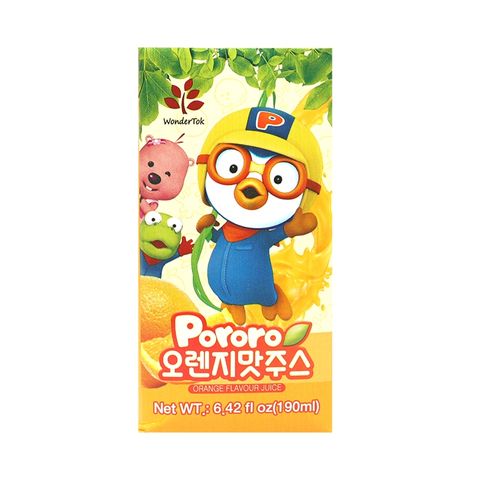 Nước ép trái cây Pororo vị Cam 190ml