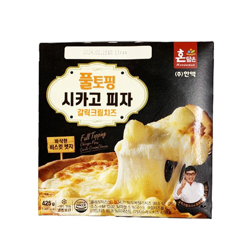 PIZZA CREAM CHEESE TỎI CHICAGO 425G