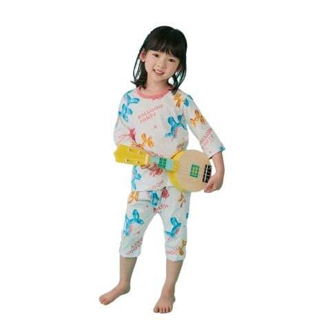 Bộ pijama lửng Olomimi bé gái Ballon Party