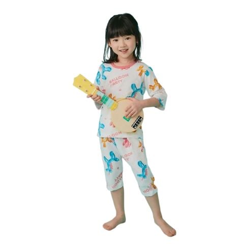 Bộ pijama lửng Olomimi bé gái Ballon Party