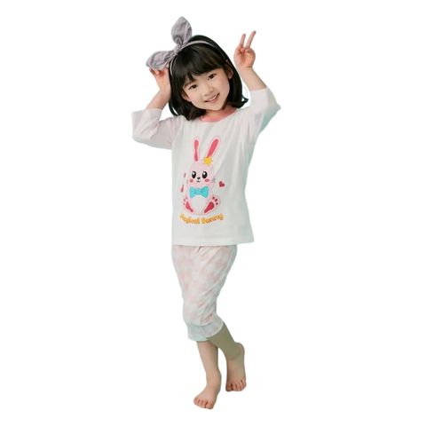 Bộ pijama lửng Olomimi bé gái Magic Bunny