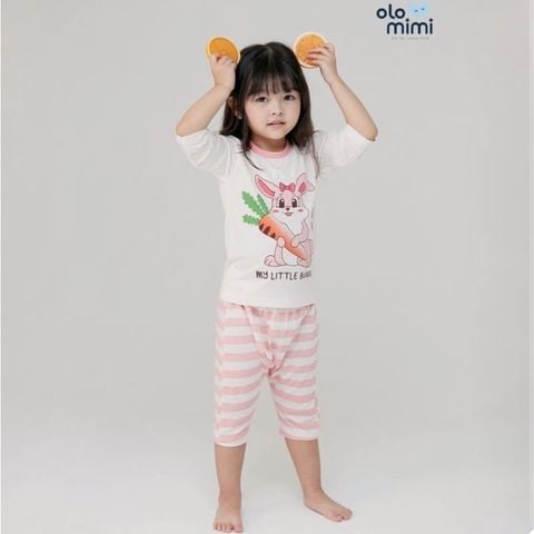 Bộ pijama lửng Olomimi bé gái Cutie Bunny