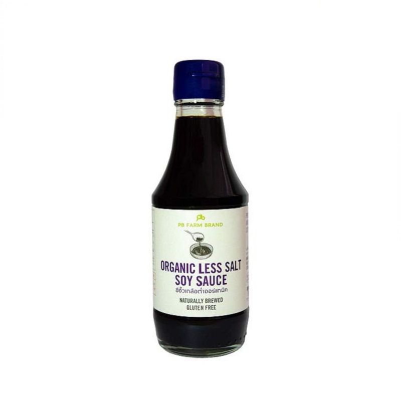Nước tương ít muối hữu cơ PBFarm 200ml
