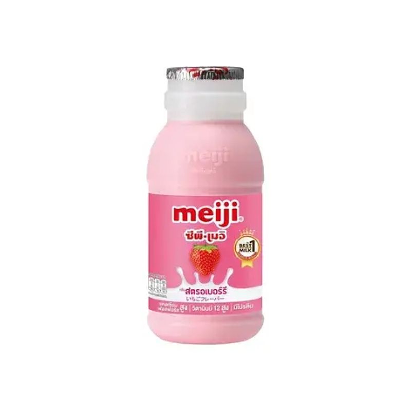 Sữa tươi thanh trùng Meiji vị dâu 200ml